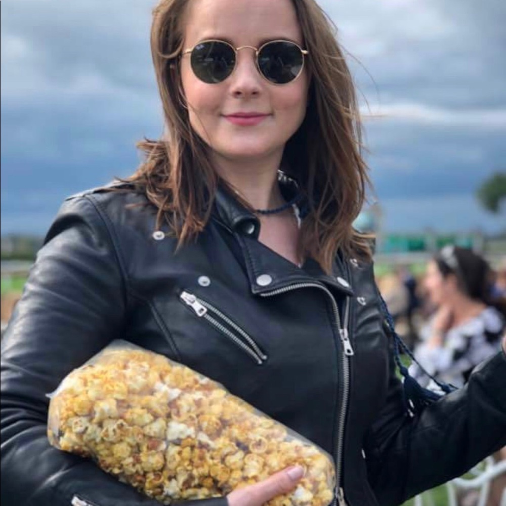 Zara leather jacket